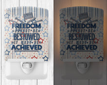 Load image into Gallery viewer, Freedom Must be Achieved Ceramic Night Light BB5443CNL