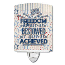 Load image into Gallery viewer, Freedom Must be Achieved Ceramic Night Light BB5443CNL