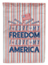 Load image into Gallery viewer, Freedom I Love America Garden Flag - Outdoor Decorative Yard Flag BB5444GF