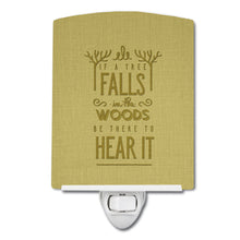 Load image into Gallery viewer, Be There to Hear the Tree Fall Ceramic Night Light BB5450CNL
