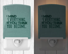 Load image into Gallery viewer, What you Think you Become Ceramic Night Light BB5454CNL