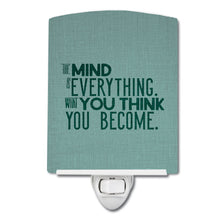 Load image into Gallery viewer, What you Think you Become Ceramic Night Light BB5454CNL