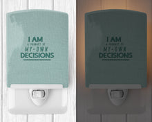 Load image into Gallery viewer, Product of My Own Decisions Ceramic Night Light BB5456CNL