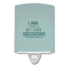 Load image into Gallery viewer, Product of My Own Decisions Ceramic Night Light BB5456CNL