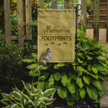 Load image into Gallery viewer, Take Memories Leave Footprints Garden Flag - Outdoor Decorative Yard Flag BB5464GF