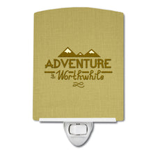 Load image into Gallery viewer, Adventure is Worthwhile Ceramic Night Light BB5467CNL