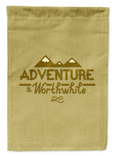Load image into Gallery viewer, Adventure is Worthwhile Garden Flag - Outdoor Decorative Yard Flag BB5467GF