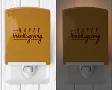 Load image into Gallery viewer, Happy Thanksgiving Ceramic Night Light BB5468CNL