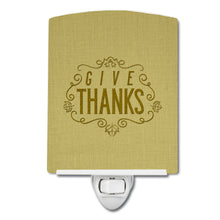 Load image into Gallery viewer, Give Thanks Ceramic Night Light BB5469CNL
