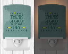 Load image into Gallery viewer, Education is Expensive Teacher Ceramic Night Light BB5473CNL