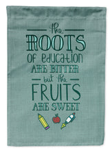 Load image into Gallery viewer, Education Fruits are Sweet Teacher Garden Flag - Outdoor Decorative Yard Flag BB5474GF