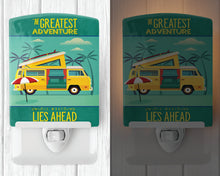 Load image into Gallery viewer, Greatest Adventure Camper Van Ceramic Night Light BB5477CNL
