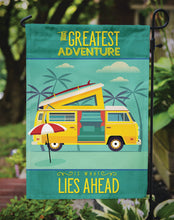 Load image into Gallery viewer, Greatest Adventure Camper Van Garden Flag - Outdoor Decorative Yard Flag BB5477GF