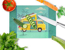 Load image into Gallery viewer, Greatest Adventure Camper Van Glass Cutting Boards – Durable, Decorative Kitchen Art Large BB5477LCB