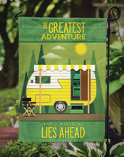 Load image into Gallery viewer, Greatest Adventure Retro Camper Garden Flag - Outdoor Decorative Yard Flag BB5478GF