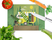 Load image into Gallery viewer, Greatest Adventure Retro Camper Glass Cutting Boards – Durable, Decorative Kitchen Art Large BB5478LCB