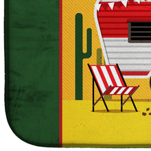 Load image into Gallery viewer, Greatest Adventure Retro Camper Desert Dish Drying Mat – Absorbent, Artistic Kitchen Essentials BB5479DDM