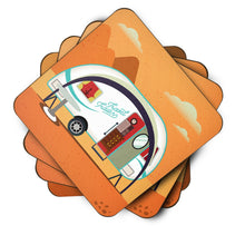 Load image into Gallery viewer, Greatest Adventure New Camper Foam Coaster  BB5480FC
