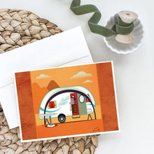 Load image into Gallery viewer, Greatest Adventure New Camper Greeting Cards -  Blank Note Cards – 8-Pack of Artist-Designed Cards with Envelopes