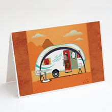 Load image into Gallery viewer, Greatest Adventure New Camper Greeting Cards -  Blank Note Cards – 8-Pack of Artist-Designed Cards with Envelopes