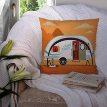 Load image into Gallery viewer, Greatest Adventure New Camper Throw Pillow - 14x14 Decorative Pillow – Art for Your Home &amp; Patio BB5480PW1414