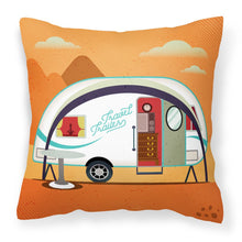Load image into Gallery viewer, Greatest Adventure New Camper Fabric Decorative Pillow BB5480PW1818