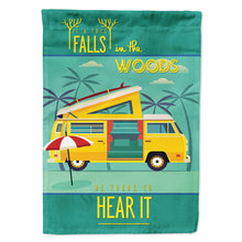 Load image into Gallery viewer, Be in the Woods Camper Van Flag Canvas House Size BB5481CHF