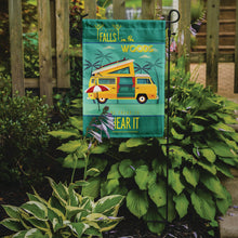 Load image into Gallery viewer, Be in the Woods Camper Van Garden Flag - Outdoor Decorative Yard Flag BB5481GF