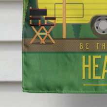 Load image into Gallery viewer, Be in the Woods Retro Camper Flag Canvas House Size BB5482CHF