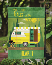 Load image into Gallery viewer, Be in the Woods Retro Camper Garden Flag - Outdoor Decorative Yard Flag BB5482GF