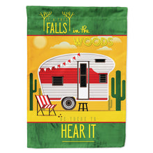 Load image into Gallery viewer, Be in the Woods Retro Camper Desert Flag Canvas House Size BB5483CHF