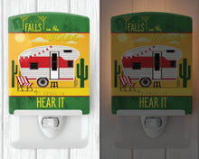 Load image into Gallery viewer, Be in the Woods Retro Camper Desert Ceramic Night Light BB5483CNL