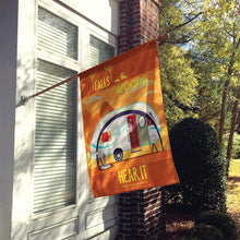 Load image into Gallery viewer, Be in the Woods New Camper Flag Canvas House Size BB5484CHF