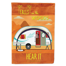Load image into Gallery viewer, Be in the Woods New Camper Flag Canvas House Size BB5484CHF