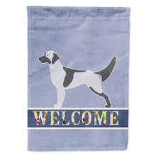 Load image into Gallery viewer, English Setter Welcome Flag Canvas House Size BB5485CHF