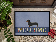 Load image into Gallery viewer, Dachshund Welcome Doormat - 18x27 Decorative Floor Mat – Indoor/Outdoor Rug with Artistic Flair BB5486MAT