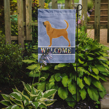 Load image into Gallery viewer, Bloodhound Welcome Garden Flag - Outdoor Decorative Yard Flag BB5488GF