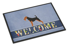 Load image into Gallery viewer, Welsh Terrier Welcome Doormat - 18x27 Decorative Floor Mat – Indoor/Outdoor Rug with Artistic Flair BB5489MAT