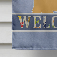 Load image into Gallery viewer, Cocker Spaniel Welcome Flag Canvas House Size BB5490CHF