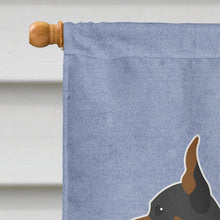 Load image into Gallery viewer, Toy Fox Terrier Welcome Flag Canvas House Size BB5491CHF