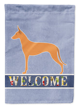 Load image into Gallery viewer, Pharaoh Hound Welcome Garden Flag - Outdoor Decorative Yard Flag BB5492GF