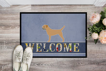 Load image into Gallery viewer, Border Terrier Welcome Doormat - 24x36 Decorative Floor Mat – Indoor/Outdoor Rug with Artistic Flair BB5493JMAT