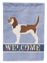 Load image into Gallery viewer, Grand Basset Griffon Vendeen Welcome Garden Flag - Outdoor Decorative Yard Flag BB5494GF