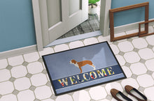 Load image into Gallery viewer, Spanish Hound Welcome Doormat - 24x36 Decorative Floor Mat – Indoor/Outdoor Rug with Artistic Flair BB5495JMAT