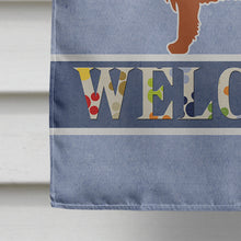 Load image into Gallery viewer, Irish Setter Welcome Flag Canvas House Size BB5497CHF