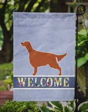 Load image into Gallery viewer, Irish Setter Welcome Garden Flag - Outdoor Decorative Yard Flag BB5497GF