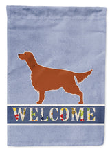Load image into Gallery viewer, Irish Setter Welcome Garden Flag - Outdoor Decorative Yard Flag BB5497GF