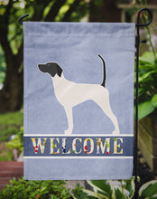 Load image into Gallery viewer, English Pointer Welcome Garden Flag - Outdoor Decorative Yard Flag BB5499GF