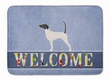 Load image into Gallery viewer, English Pointer Welcome Machine Washable Memory Foam Mat BB5499RUG
