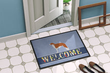 Load image into Gallery viewer, Borzoi Russian Greyhound Welcome Doormat - 18x27 Decorative Floor Mat – Indoor/Outdoor Rug with Artistic Flair BB5503MAT